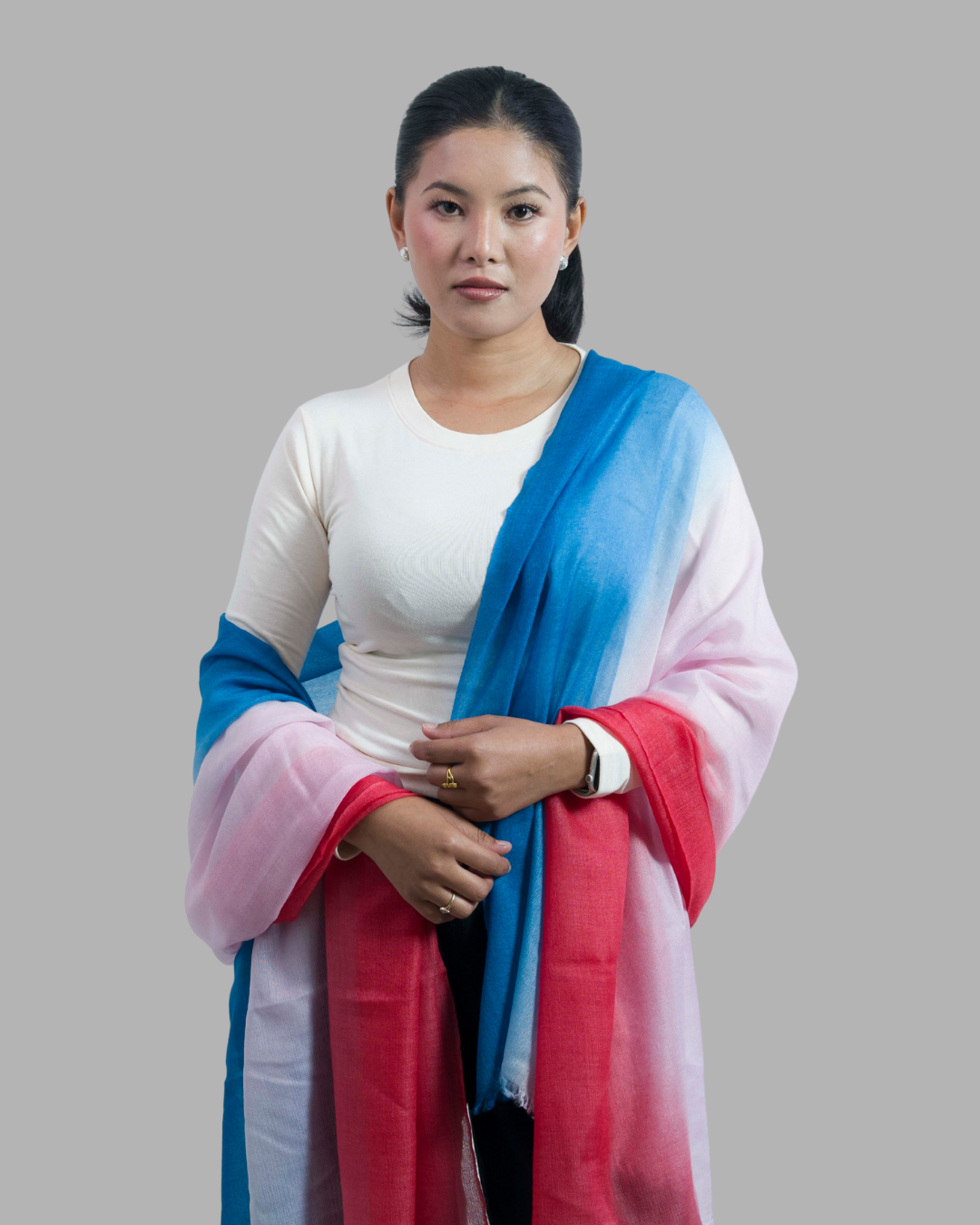 Ombré Cashmere Shawls | Summer vibe