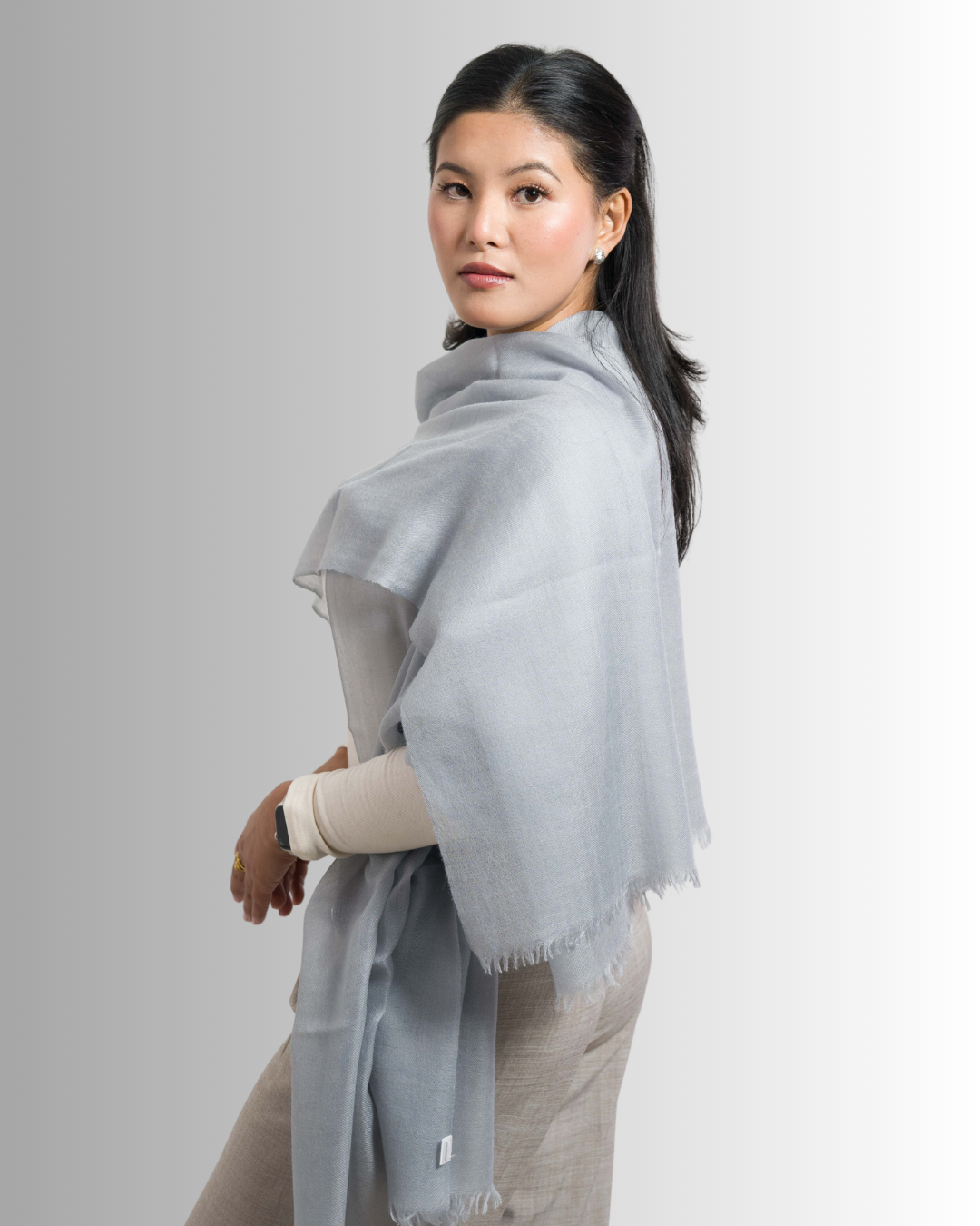 Dark Gray - Himalaya Pashmina