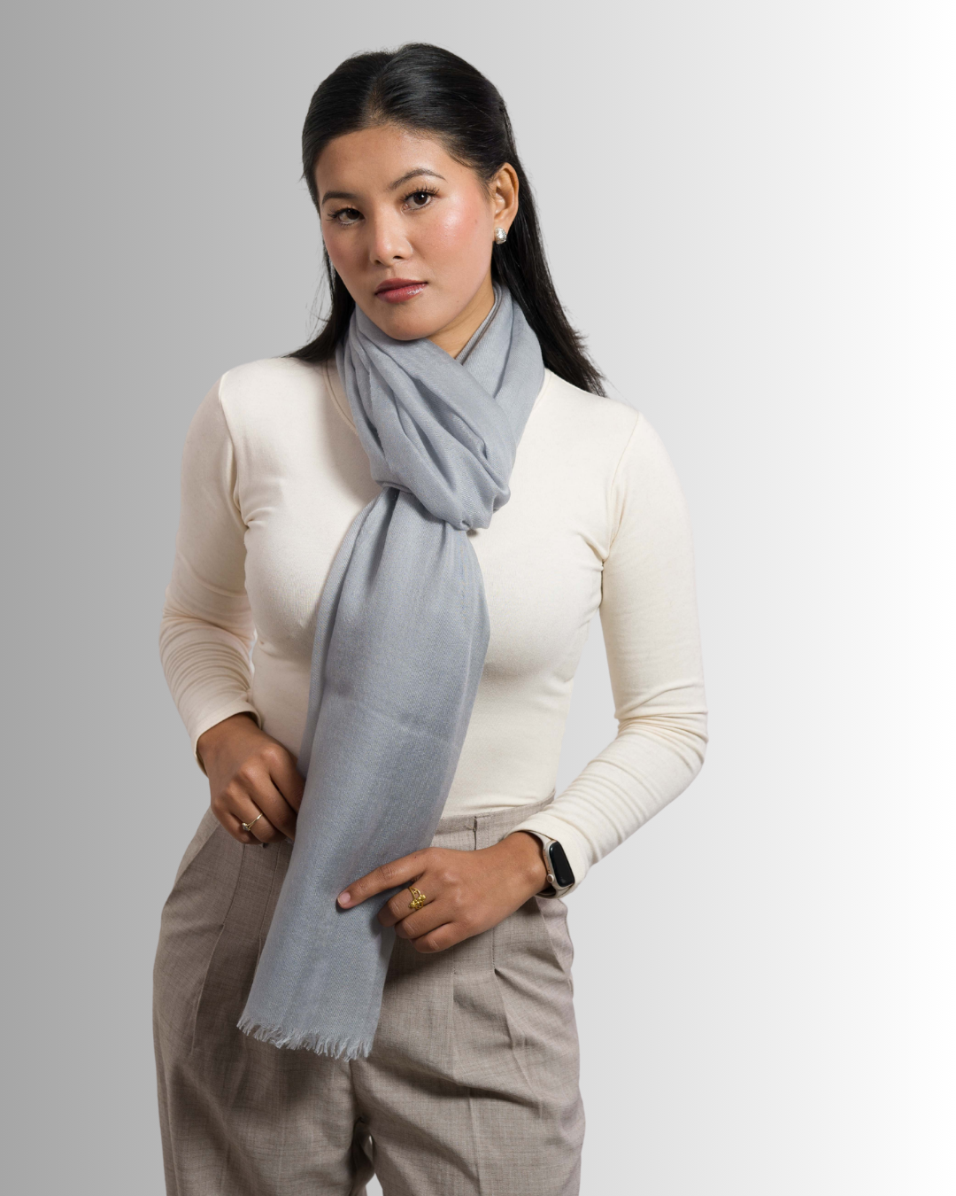 Dark Gray - Himalaya Pashmina
