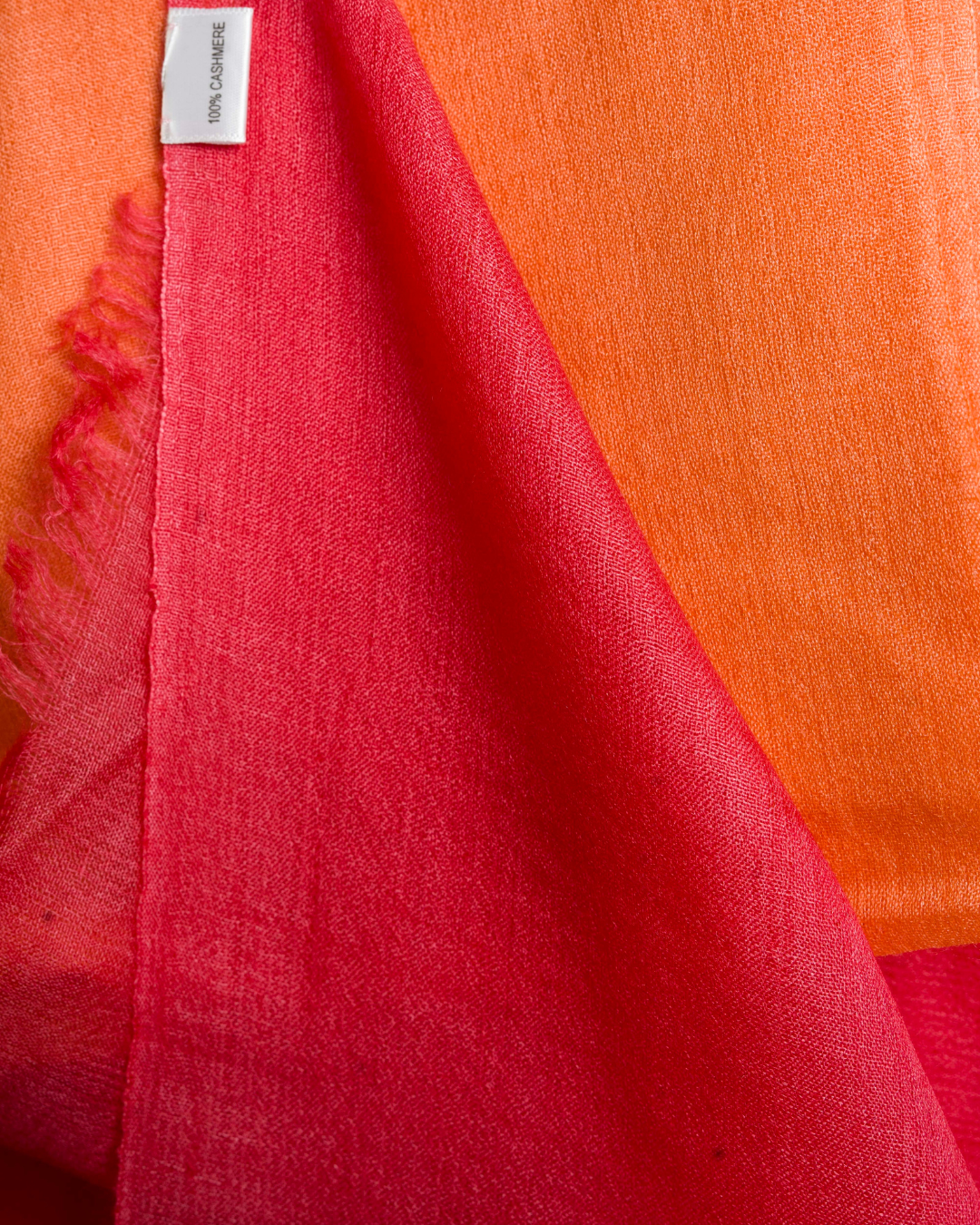 Red&Orange Ombre - Himalaya Pashmina