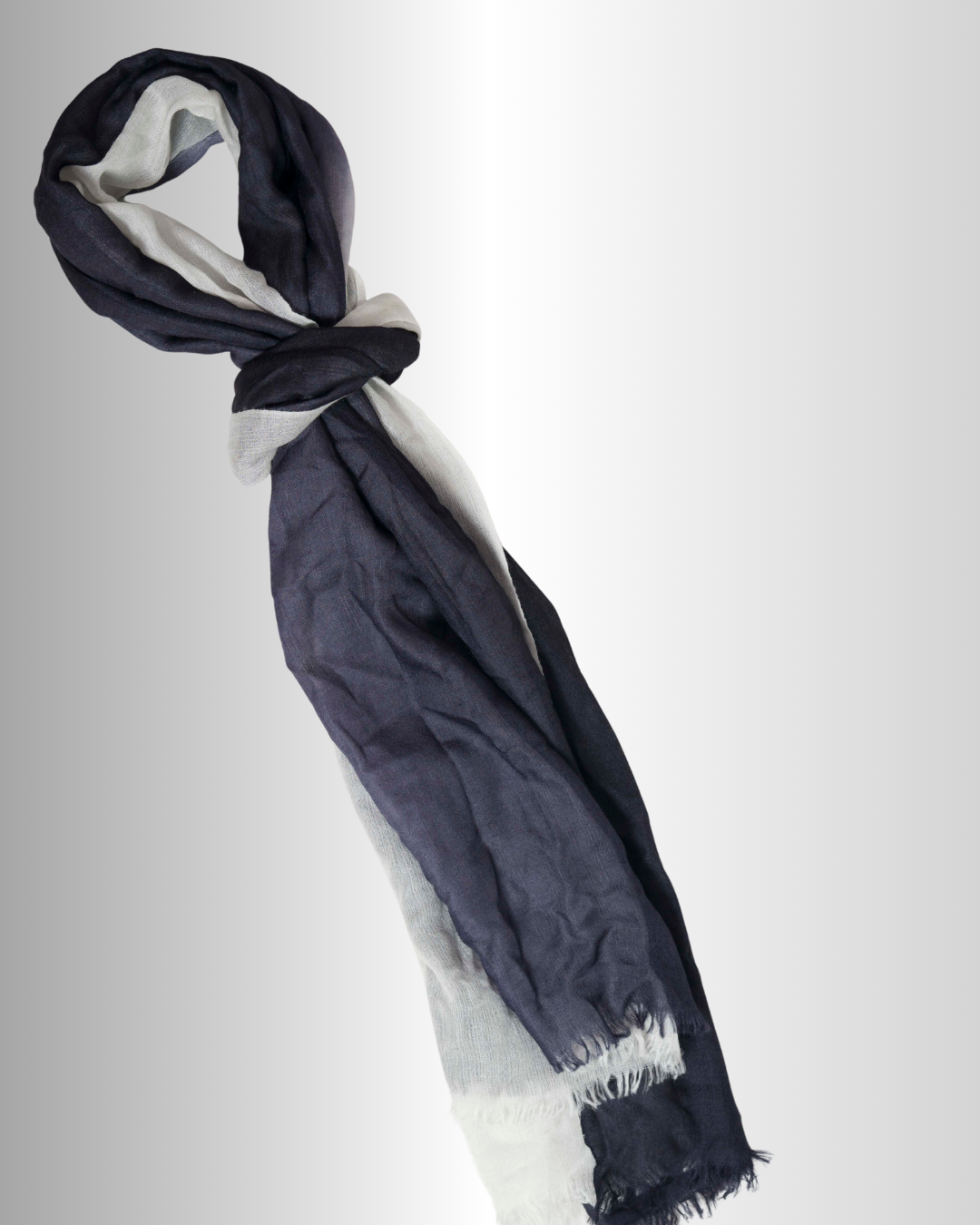 Black&White Ombre - Himalaya Pashmina