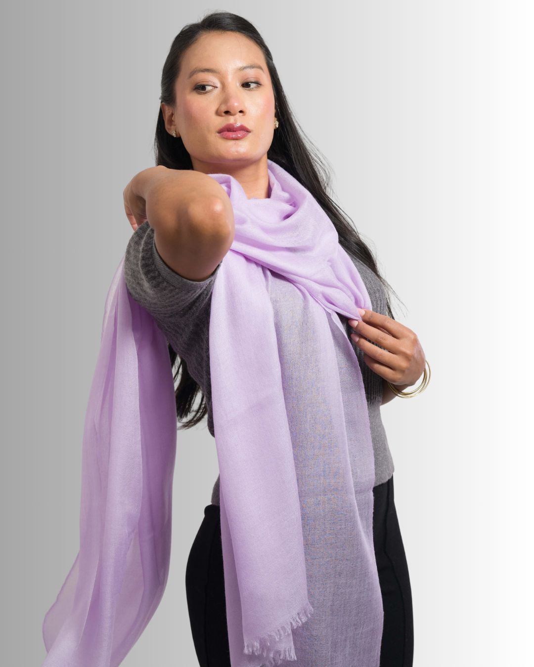 Light Purple - Himalaya Pashmina