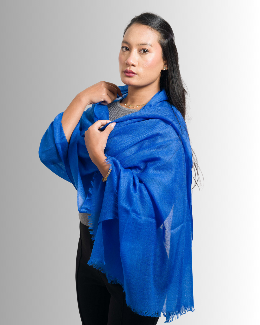 Royal Blue - Himalaya Pashmina