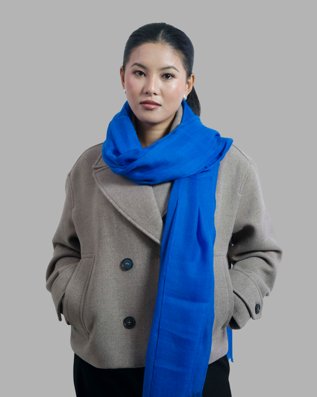 Royal Blue - Himalaya Pashmina