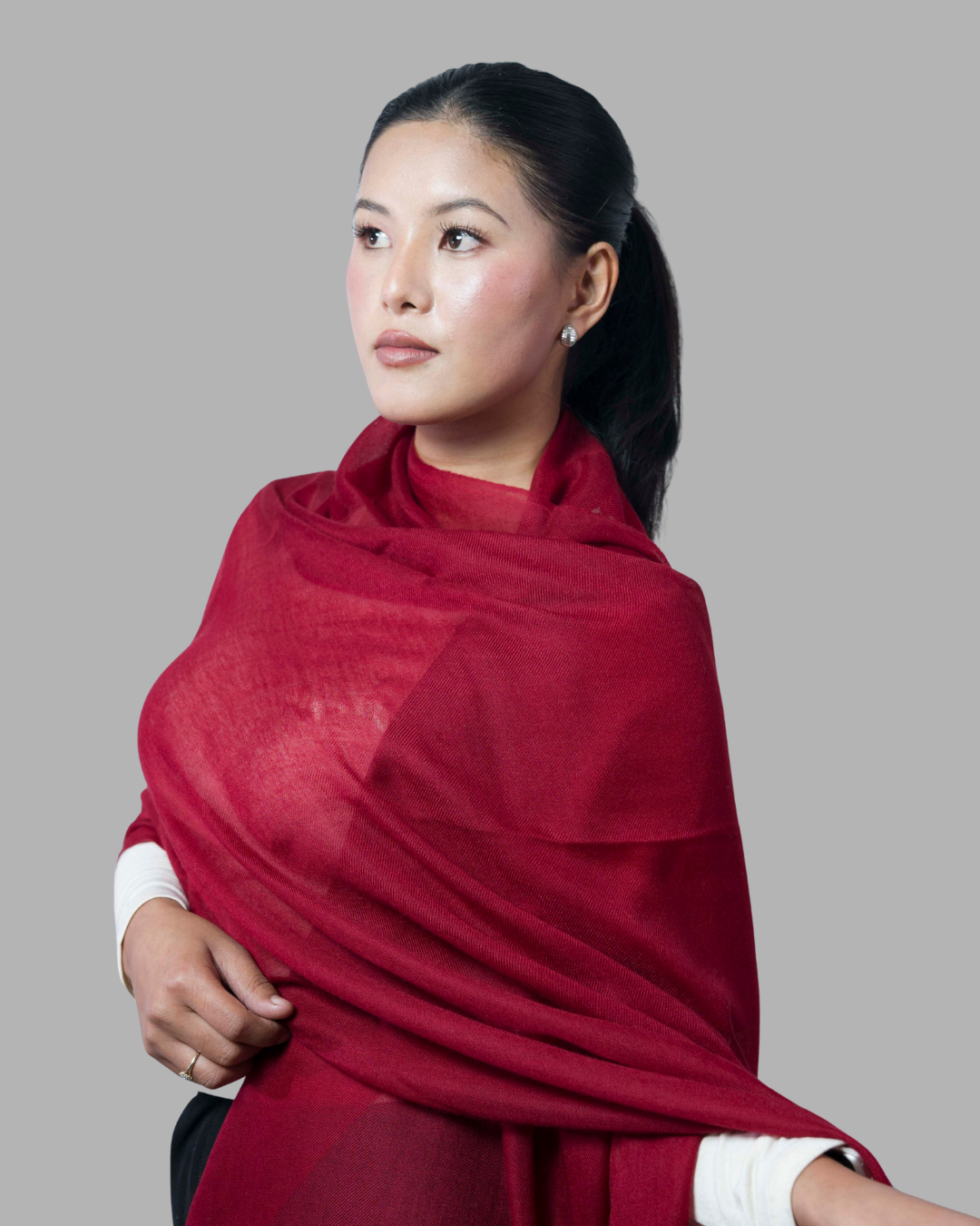 Wine Red Ultra Light - Himalaya Pashmina