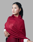 Wine Red Ultra Light - Himalaya Pashmina